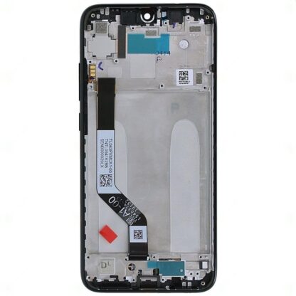 LCD with Touch Screen for Xiaomi Redmi Note 7S - Black (display glass combo folder) With Frame 100% Original - Image 2