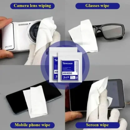 Mechanic HK4090 Dust Free cloth ][100 Pcs, White - Image 2
