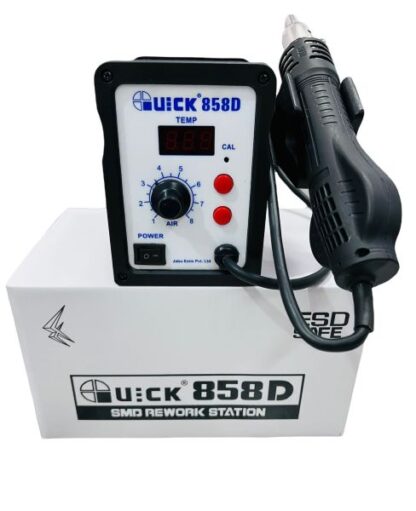 Quick 858D Hot Air SMD Rework Station For PCB Repair High Quality - Image 2