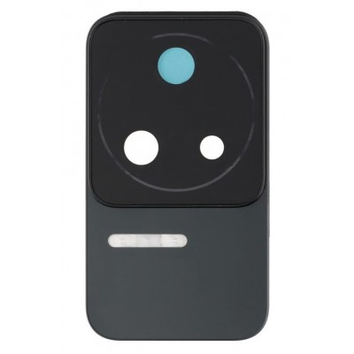 Camera Lens Glass with Frame for Xiaomi Poco F4 5G -Black - Image 3