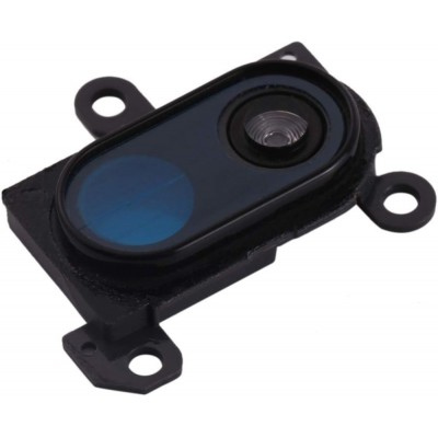 Camera Lens Glass with Frame for Xiaomi Redmi 8A Dual -Black - Image 3