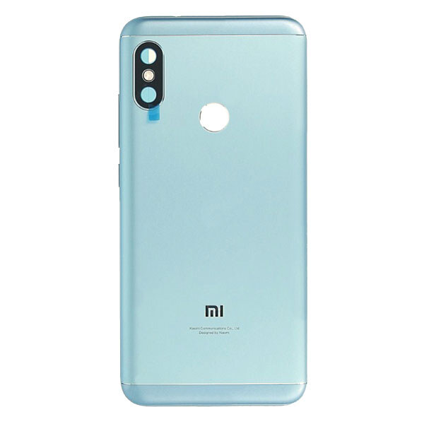 Back Panel Cover for Xiaomi Redmi 6 Pro - Blue - Image 2