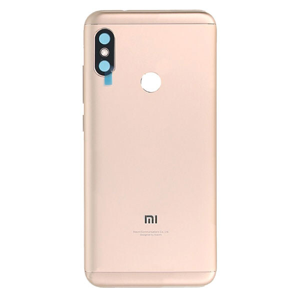 Back Panel Cover for Xiaomi Redmi 6 Pro - Gold - Image 2