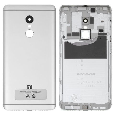 Back Panel Cover for Xiaomi Redmi Note 4 - Grey