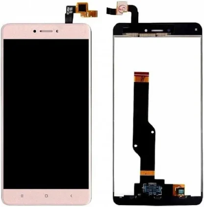 LCD with Touch Screen for Xiaomi Redmi Note 4 - Gold (display glass combo folder)