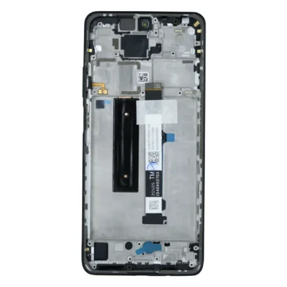 LCD with Touch Screen for Xiaomi Mi 10i 5G - Black (display glass combo folder) | 100% Original With Frame - Image 2
