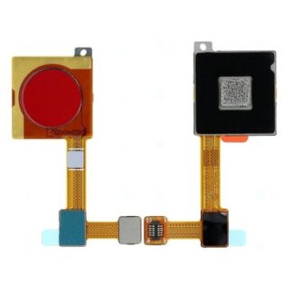 Fingerprint Sensor with Flex Cable for Xiaomi Mi A2 -Red