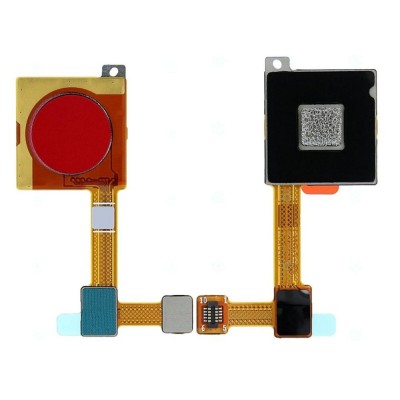 Fingerprint Sensor with Flex Cable for Xiaomi Mi A2 -Red