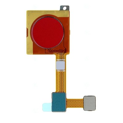 Fingerprint Sensor with Flex Cable for Xiaomi Mi A2 -Red - Image 3