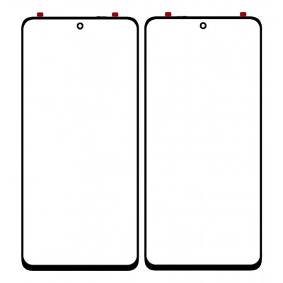 Front Glass for Xiaomi Mi 10i 5G - Black
