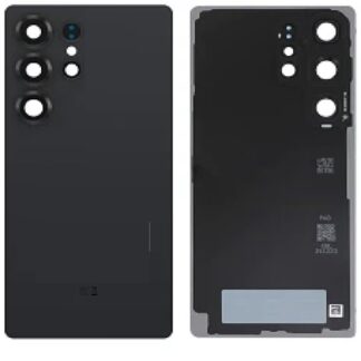 Back Panel Cover for Samsung Galaxy S25 Ultra 5G- Black | SM-S938B