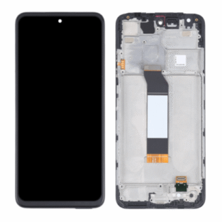 LCD with Touch Screen for Xiaomi Redmi Note 10T 5G - Black (display glass combo folder) | With Frame