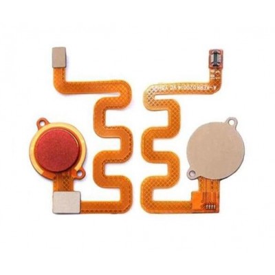 Fingerprint Sensor with Flex Cable for Xiaomi Redmi 6 Pro -Red
