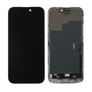 LCD with Touch Screen for Apple iPhone 17 - Black (display glass combo folder)