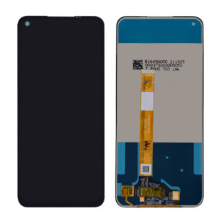 LCD with Touch Screen for Realme Narzo 20 Pro - Black (display glass combo folder)