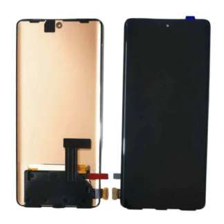 LCD with Touch Screen for Vivo V40 5G - Black (display glass combo folder) | AMOLED