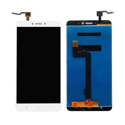 LCD with Touch Screen for Xiaomi Mi Max 2 - White (display glass combo folder)