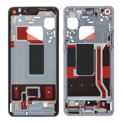 LCD Frame Middle Chassis for OnePlus 8T - Silver