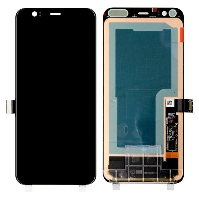 LCD with Touch Screen for Google Pixel 4 – Black (display glass combo folder) INCELL