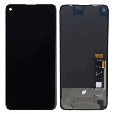 LCD with Touch Screen for Google Pixel 4a (5G)– Black (display glass combo folder) INCELL