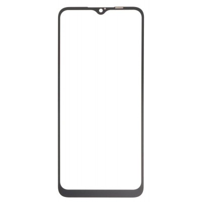 Front Glass for Realme C11 2021 - Black - Image 3